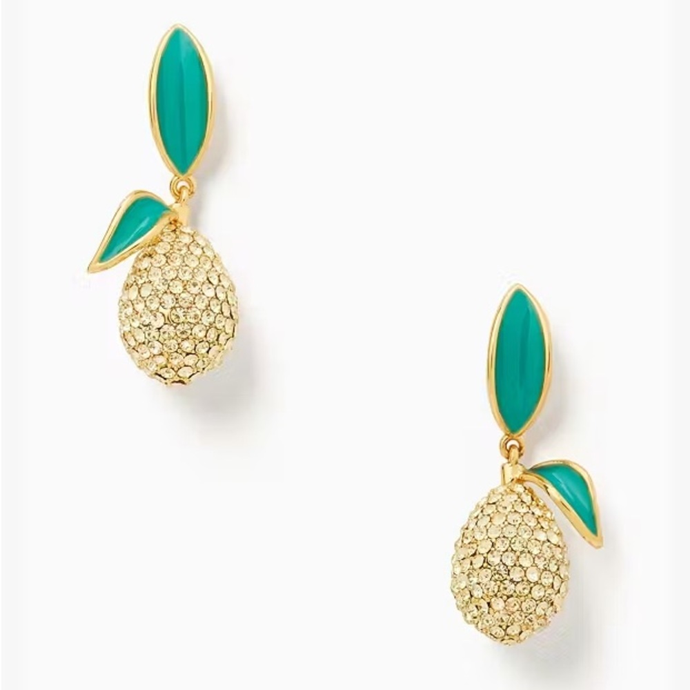 Kate Spade Picnic Perfect Lemon Drop Earrings